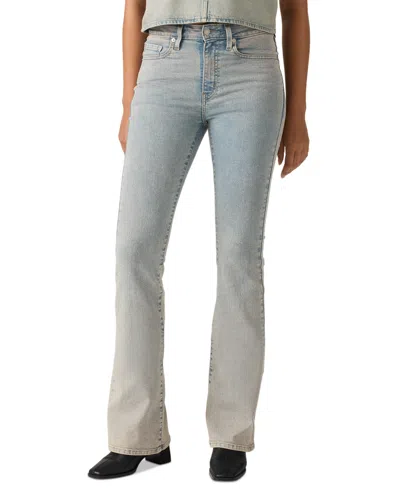 Levi's Women's 726 High Rise Slim Fit Flare Jeans In Mine Time Str