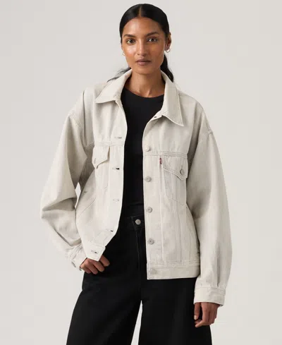 Levi's Women's 90s Cotton Trucker Jacket In Gold