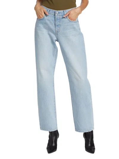 Levi's Women's Baggy Dad Cropped Boot-cut Jeans In Gold