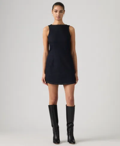 Levi's Women's Boat Neck Denim Dress