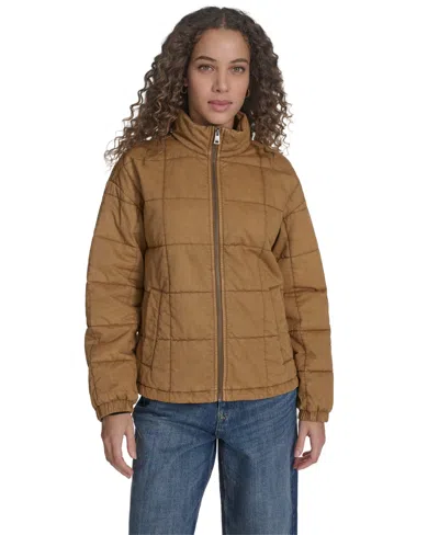 LEVI'S WOMEN'S BOX QUILTED COTTON JACKET