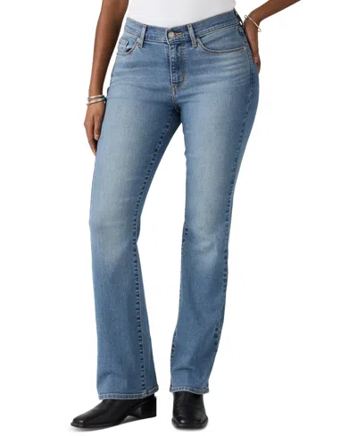 Levi's Women's Casual Classic Mid Rise Bootcut Jeans In Blue
