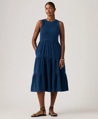 Levi's Women's Cely Smocked Tiered Dress