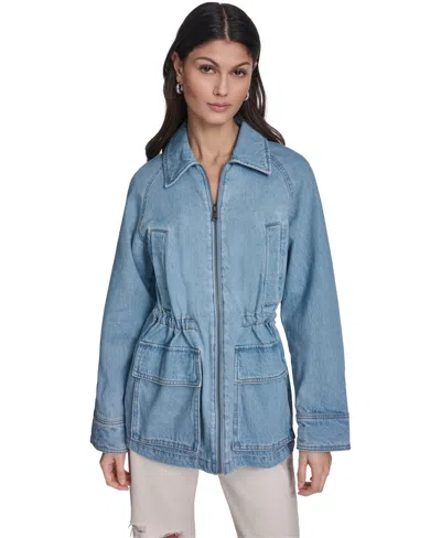 LEVI'S WOMEN'S CINCH WAIST COTTON BARN JACKET