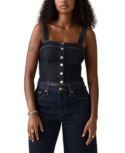 Levi's Women's Cotton Drea Denim Tank