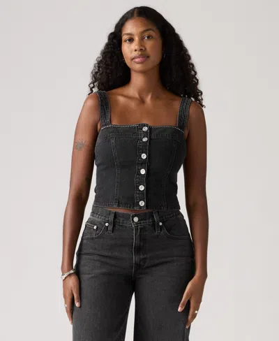 Levi's Women's Cotton Drea Denim Tank
