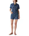 Levi's Type Iii Romper In Blue