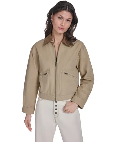 Levi's Women's Cotton Utility Jacket In Multi