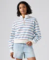 Levi's Everyday Quarter Zip Sweatshirt In Multi