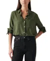Levi's Plus Size Long Sleeve Darlene Shirt In Blue