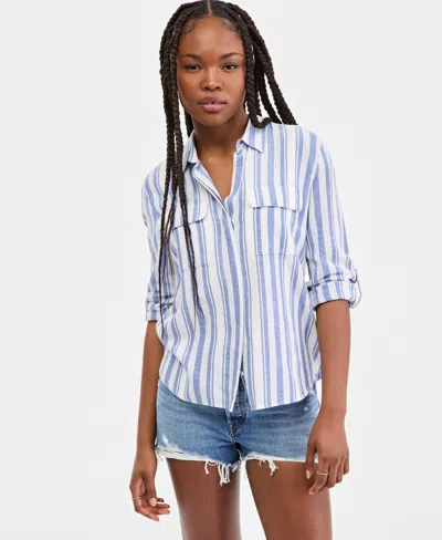 Levi's Women's Elaine Utility Shirt In Blue