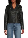 Levi's Women's Faux Leather Moto Jacket In Black