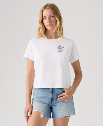 Levi's Women's Game Day Graphic T-shirt In White