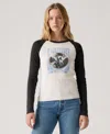 Levi's Graphic Essential Raglan Long-sleeve T-shirt In Multi
