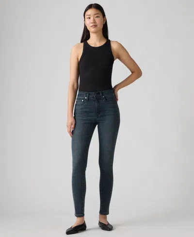 Levi's Women's High-rise Stretch Skinny Jeans In Black