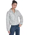 Levi's Women's Laydown Collar Button-front Coat In White