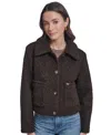 Levi's Cropped Bouclé Jacket In Java