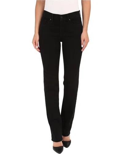 Levi's Women's  314 Jeans Soft Black Denim Stretch Shaping Straight Red663