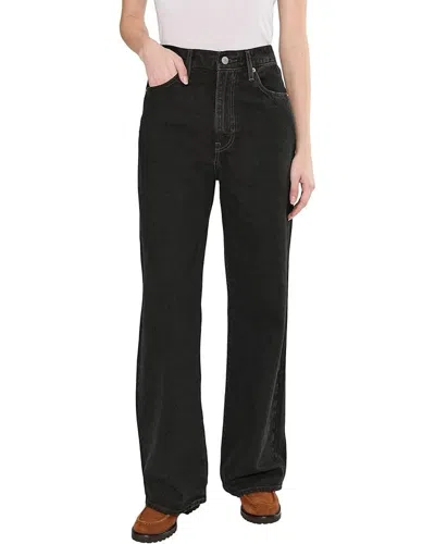 Levi's Cinch High Waist Baggy Wide Leg Jeans In Black