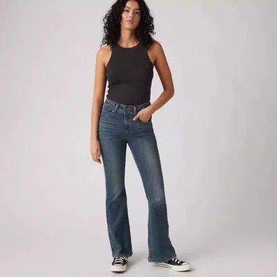 Levi's Women's  Retro 726 A93150006 Jeans Blue Denim Flared Leg Gbo1958