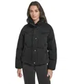 Levi's Women's Regular Western Puffer Jacket In Black