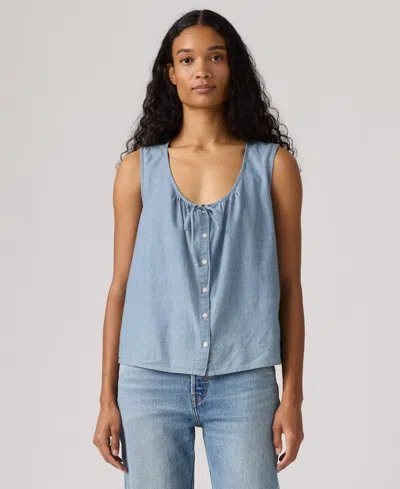 Levi's Luella Blouse In Blue