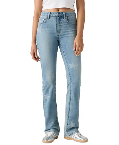 Levi's Macy's 100th Parade 725 High-waist Classic Stretch 32" Bootcut Jeans In Blue