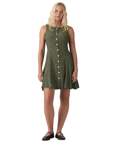 Levi's Mercer Mini Dress In Green