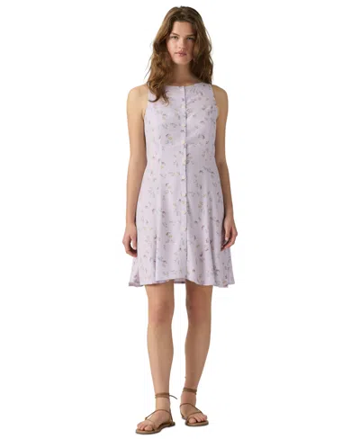 Levi's Women's Mercer Sleeveless Mini Dress In Purple