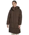 Levi's Women's Mid-length Puffer Jacket In Brown