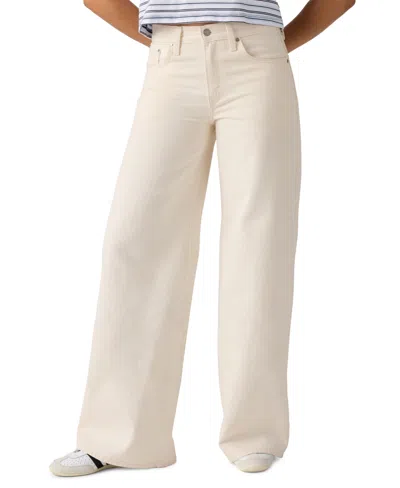 Levi's Middy Mid Rise Wide Leg Jeans In Multi