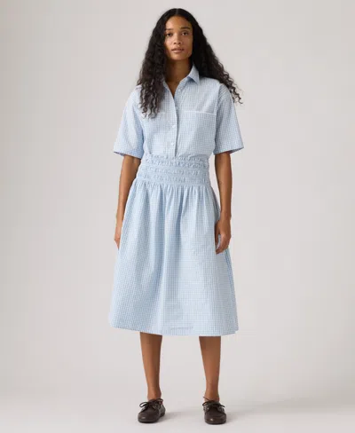 Levi's Everdeen Midi Skirt In Blue