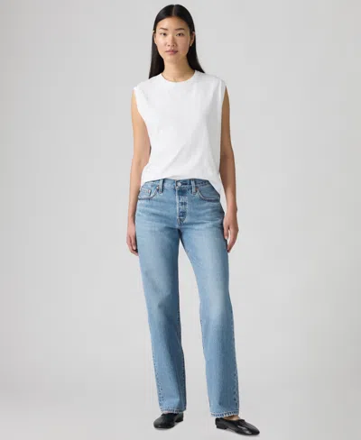 Levi's Women's Mid-rise Straight-fit Jeans In Multi