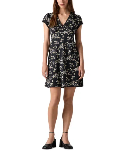 Levi's Women's Myla Printed Short-sleeve Mini Dress