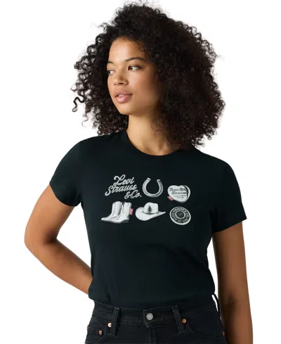 Levi's Women's Perfect Graphic Logo Cotton T-shirt