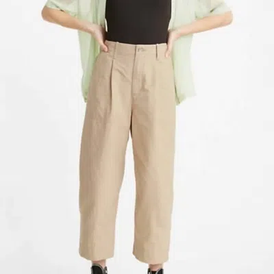 Levi's Women's Premium Balloon Leg Jeans In Tan In Multi
