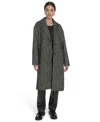 Levi's Longline Coat In Gray