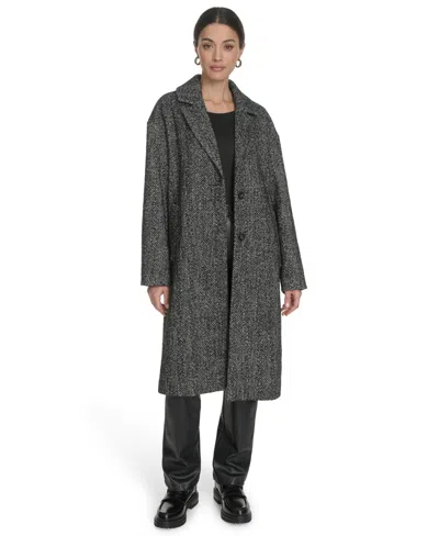LEVI'S WOMEN'S REGULAR SINGLE BREASTED TOP COAT