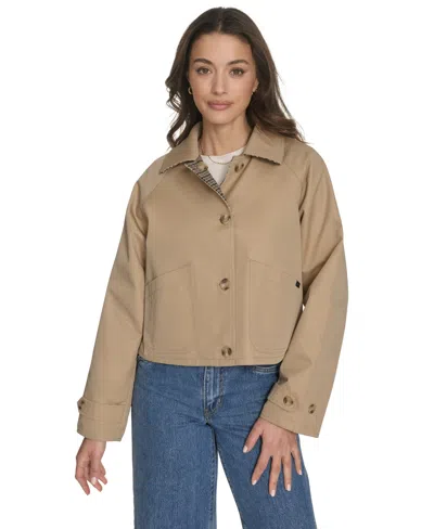 Levi's Women's Reversible Trench Jacket In Brown