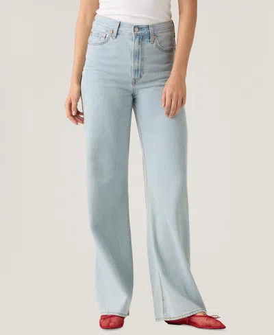 Levi's Women's Ribcage Wide-leg Jeans In Blue