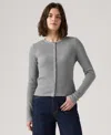 Levi's Women's Rory Long Sleeve Button-up Top In Gray