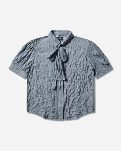 Levi's Women S Blue Tab Short Sleeve Weekend Shirt Blue In Multi