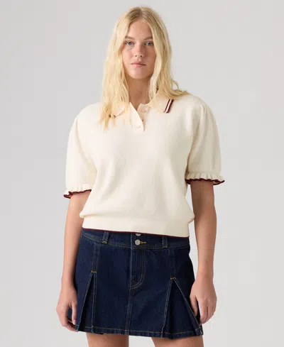 Levi's Women's Short-sleeve Pull-on Polo Shirt In Multi