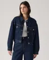 Levi's Women's Shrunken '90s Trucker Jacket In Blue