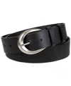 Levi's Women's Sliding Loop Casual Leather Pant Belt In Black