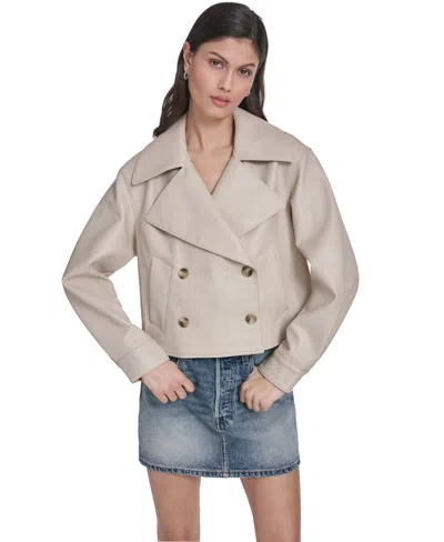 Levi's Women's Spread Collar Button-front Jacket In Neutral