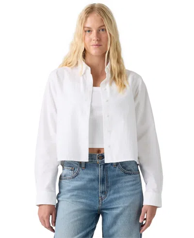 Levi's Women's Sully Long-sleeve Shirt In White