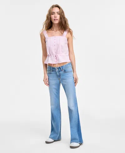 Levi's Women's Superlow Flare-leg Jeans In Blue
