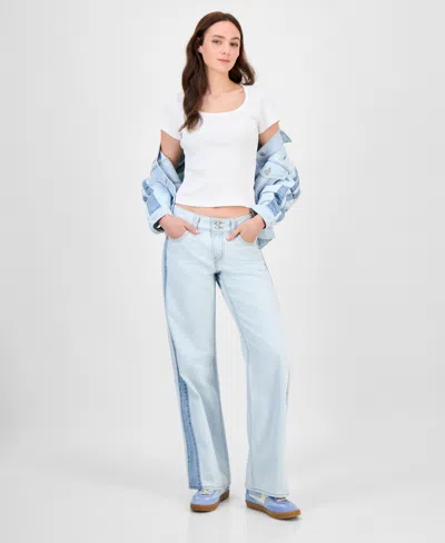 Levi's Women's Superlow Straight-leg Loose Jeans In Multi