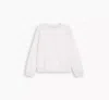 Levi's Women's Sweatshirt A5942 0036 - Everyday Sweatshirt Sugar Swizzle In White